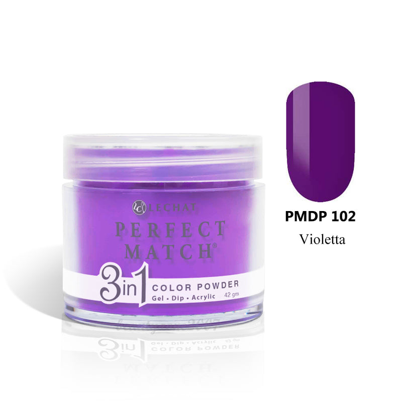 LeChat Perfect Match 3-in-1 Powder - PMDP102 Violetta 42 g / 1.48 oz