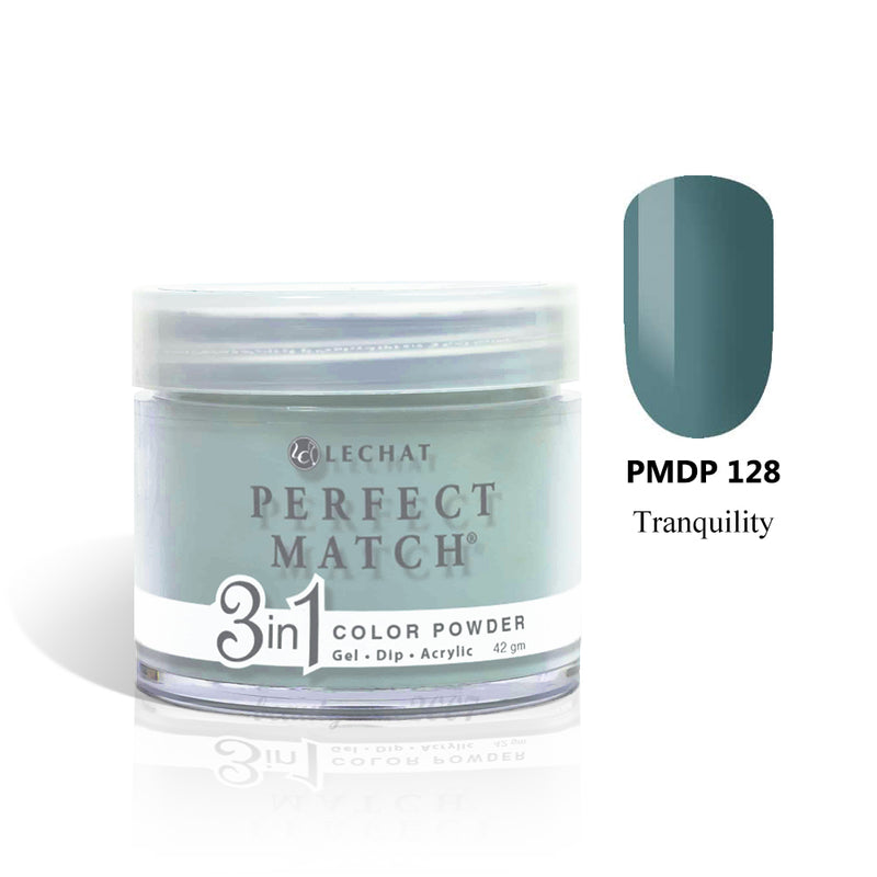 Polvo LeChat Perfect Match 3 en 1 - PMDP128 Tranquilidad 42 g / 1.48 oz