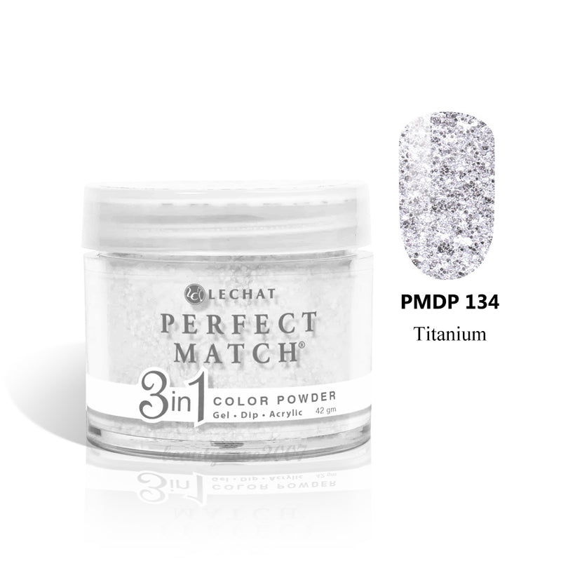 Polvo LeChat Perfect Match 3 en 1 - PMDP134 Titanio 42 g / 1.48 oz