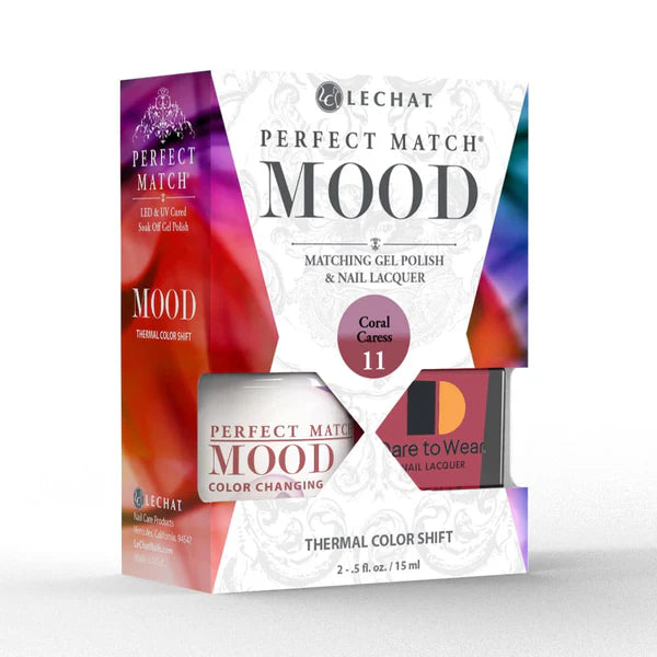 Combinación perfecta - Set dúo para el estado de ánimo - PMMDS11 Coral Caress 0.5 fl oz