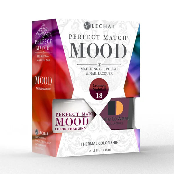 Perfect Match - Mood Duo Set - PMMDS18 Crimson Nightfall 0.5 fl oz