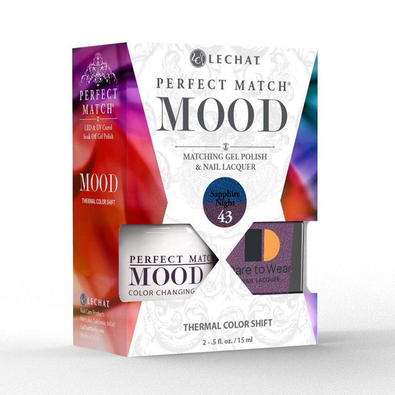 Perfect Match - Mood Duo Set - PMMDS43 Spphire Night 0.5 fl oz
