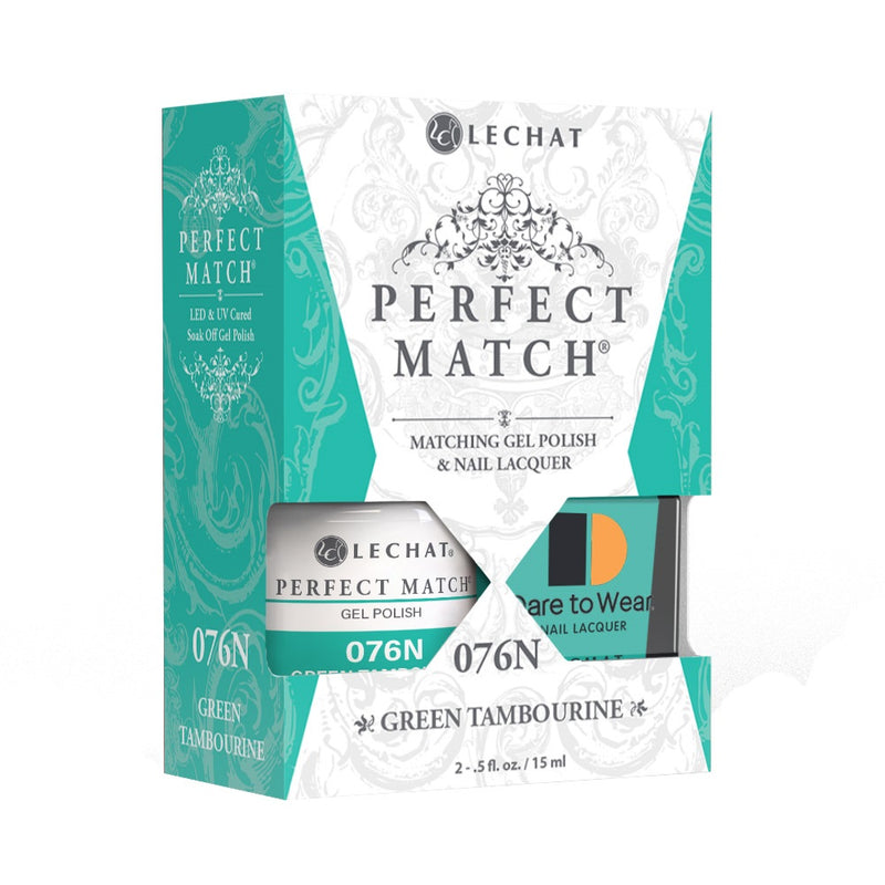 Dúo Perfect Match - PMS076N Pandereta Verde 0.5 fl oz