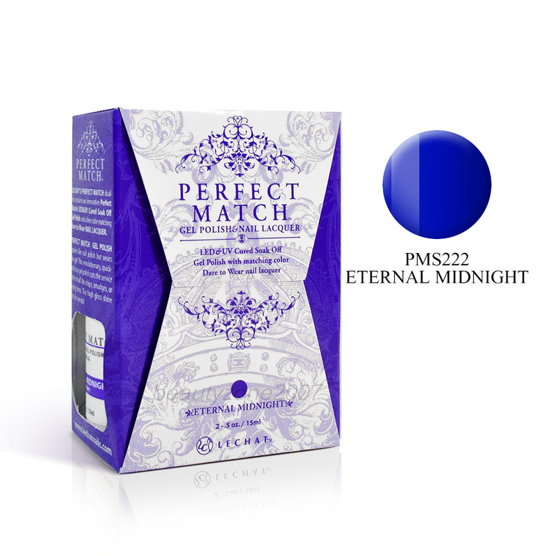 Dúo de combinación perfecta - PMS222 Medianoche Eterna 0.5 fl oz