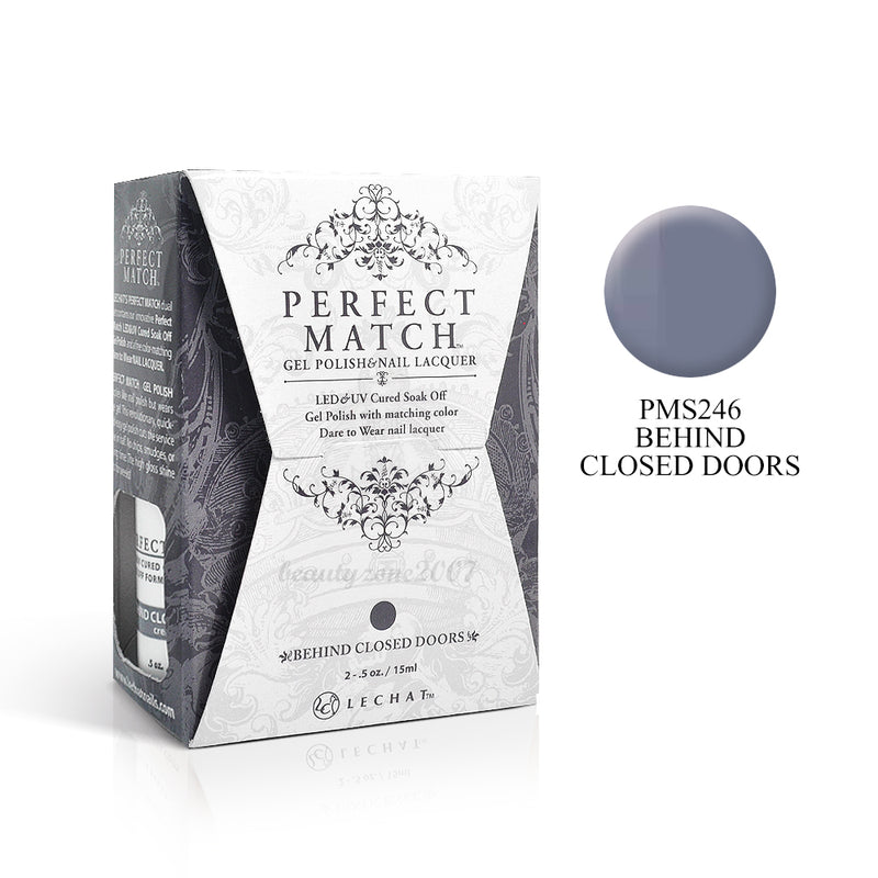 Dúo de combinación perfecta - PMS246 Behind Closed Doors 0.5 fl oz