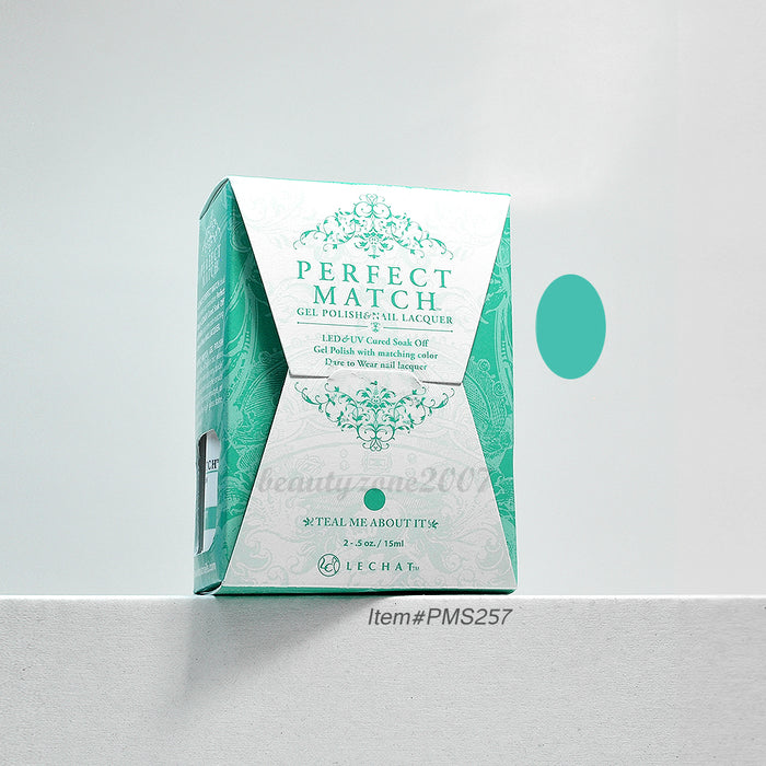 Perfect Match Duo - PMS257 Teal Me About It