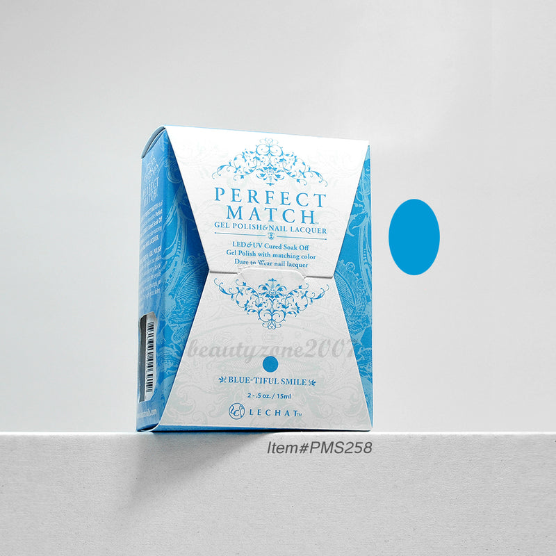 Dúo de combinación perfecta - PMS258 Sonrisa Azul Preciosa 0.5 fl oz