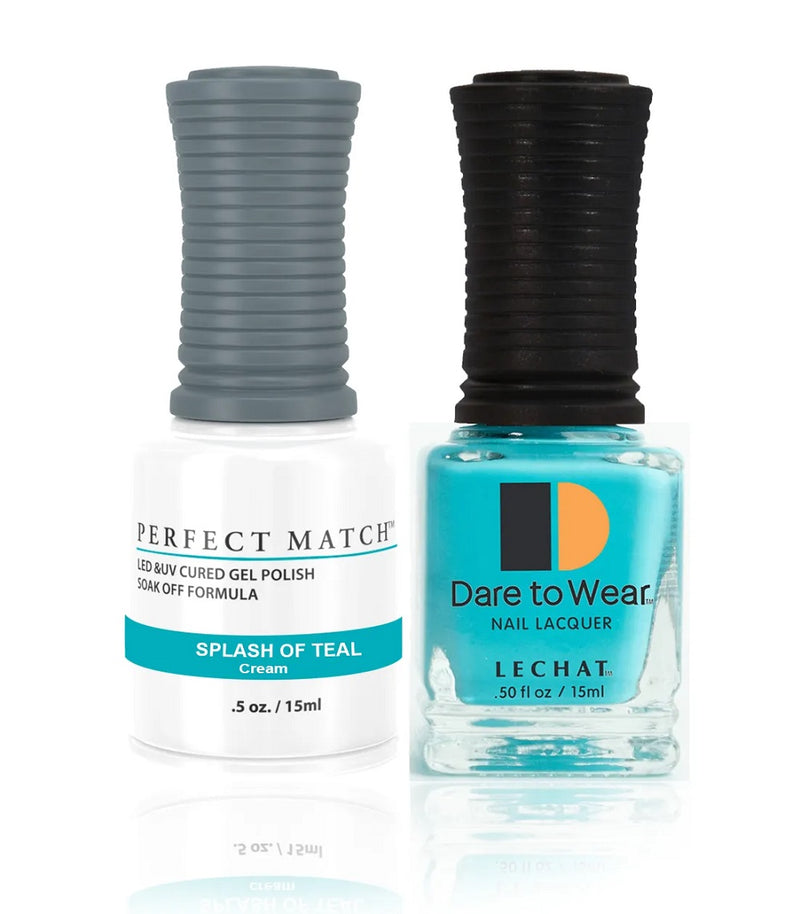 Dúo de combinación perfecta - PMS265 Splash Of Teal 0.5 fl oz