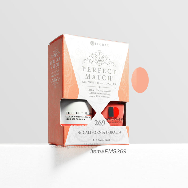 Dúo Perfect Match - PMS269 Coral California 0.5 fl oz