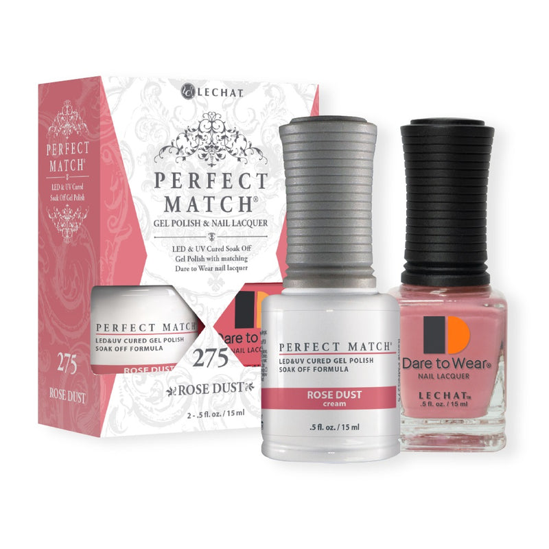 Dúo Perfect Match - PMS275 Rosa Polvo 0.5 fl oz