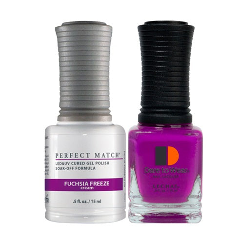 Dúo Perfect Match - PMS279 Fuchsia Freeze 0.5 fl oz