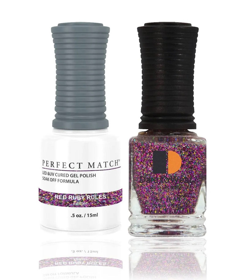 Dúo de combinación perfecta - PMS57 Red Ruby Rules 0.5 fl oz