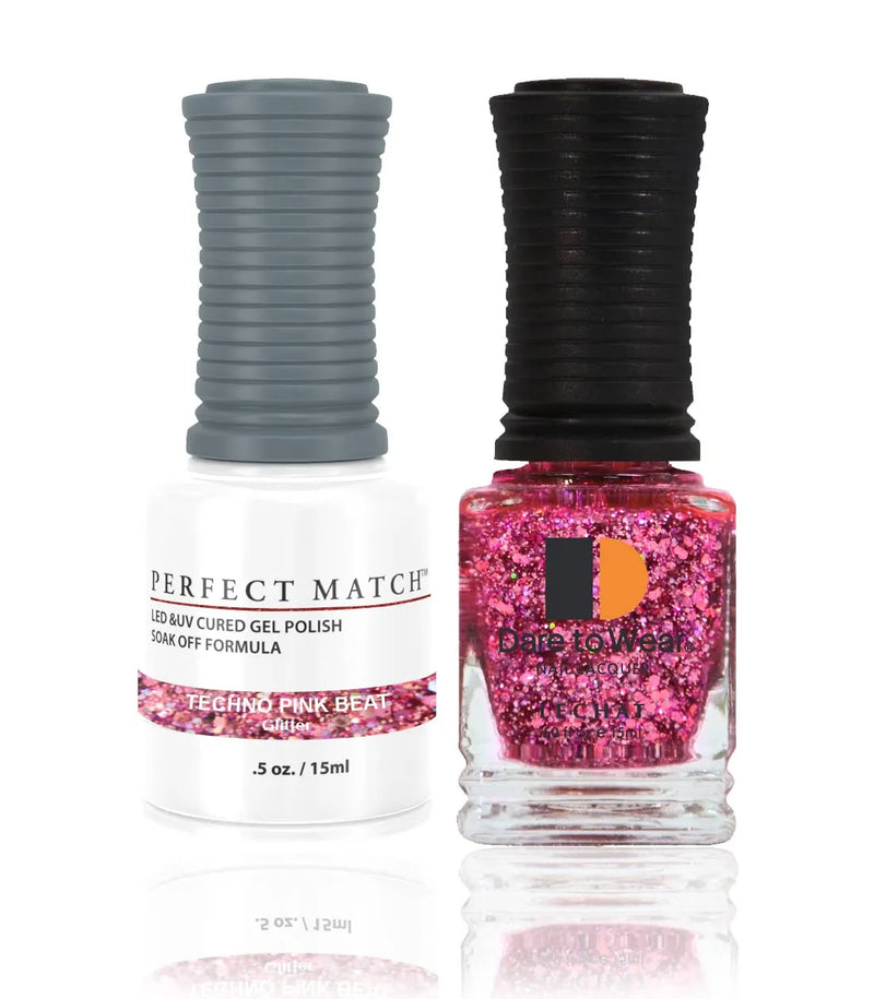 Perfect Match Duo - PMS58 Techno Pink Beat 0.5 fl oz