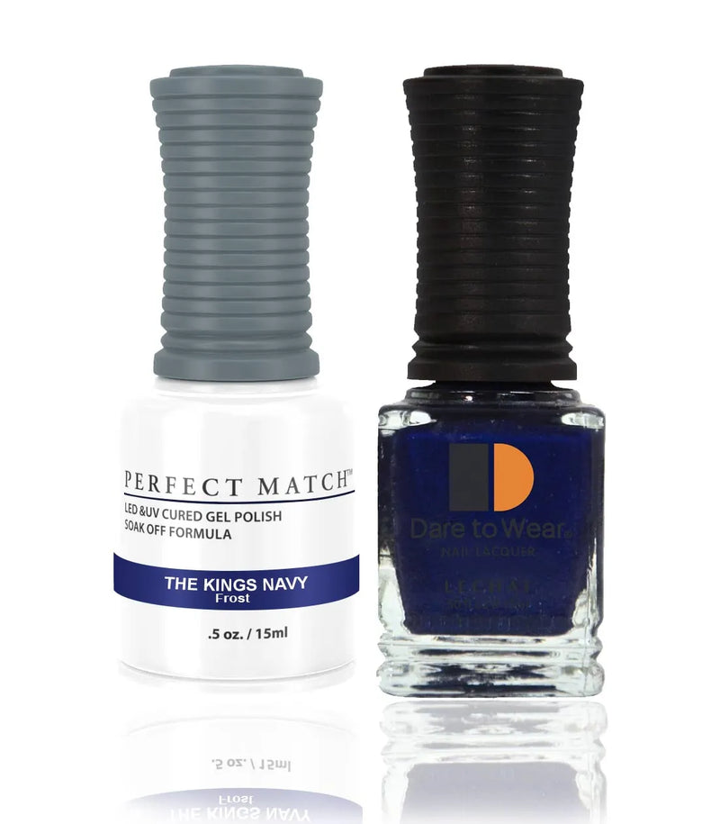 Dúo Perfect Match - PMS74 The Kings Navy 0.5 fl oz