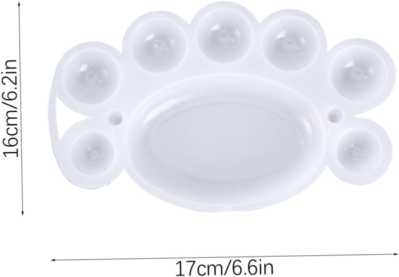 Plastic Paint Tray Painting Palette for Art Supplies (5 Pcs)