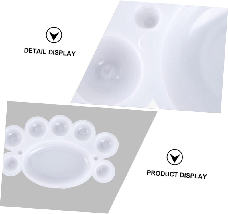 Plastic Paint Tray Painting Palette for Art Supplies (5 Pcs)
