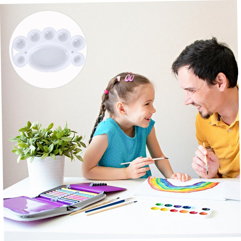 Plastic Paint Tray Painting Palette for Art Supplies (5 Pcs)