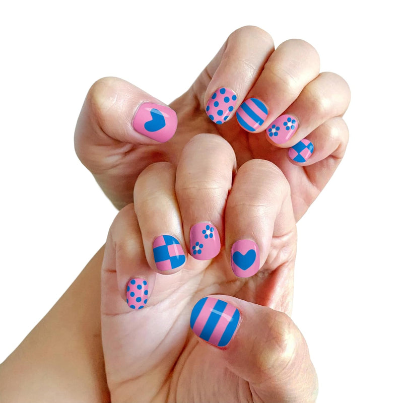 Piggy Paint - Nail Polish Pens - Princess Pop Bundle (Purple, Blue, & Red)
