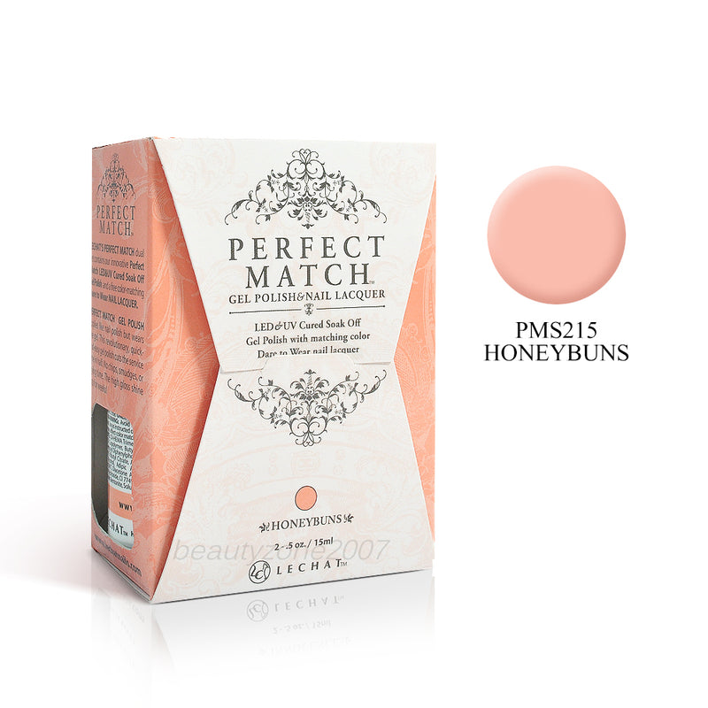 Dúo Perfect Match - PMS215 Honeybuns 0.5 fl oz