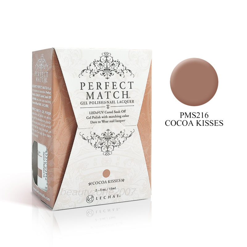 Perfect Match Duo - PMS216 Cocoa Kisses 0.5 fl oz