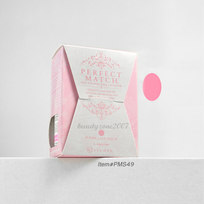 Perfect Match Duo - PMS49 Pink Lace Veil