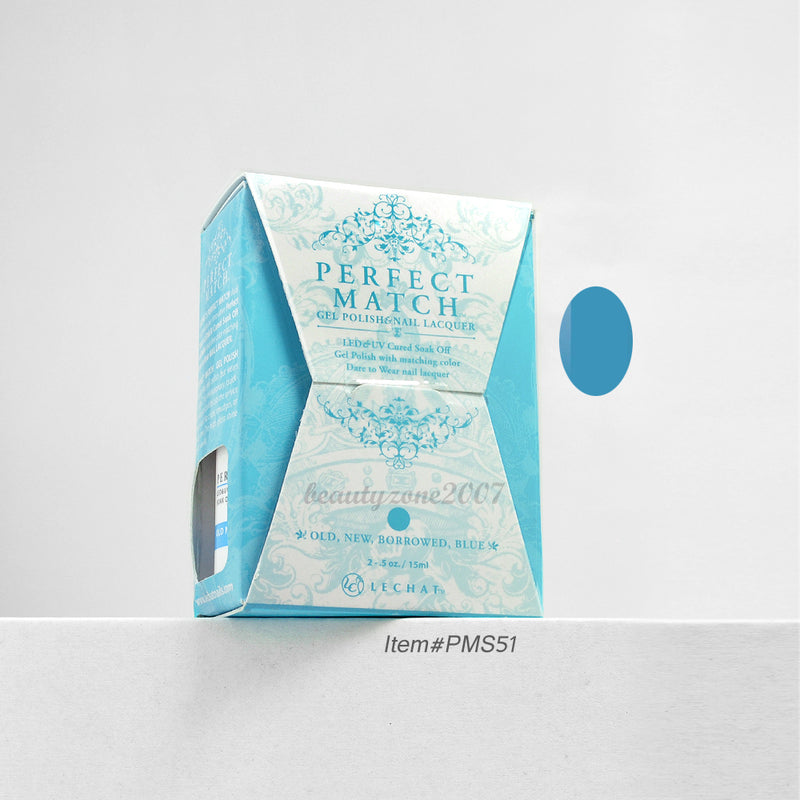Dúo Perfect Match - PMS51 Viejo, Nuevo, Prestado, Azul 0.5 fl oz