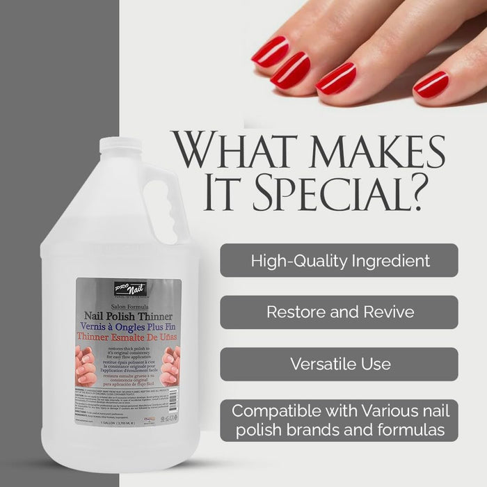 ProNail - Nail Polish Thinner 1 Gallon