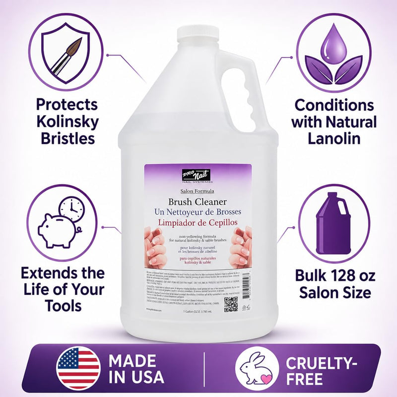 ProNail - Nail Brush Cleaner 1 Gallon