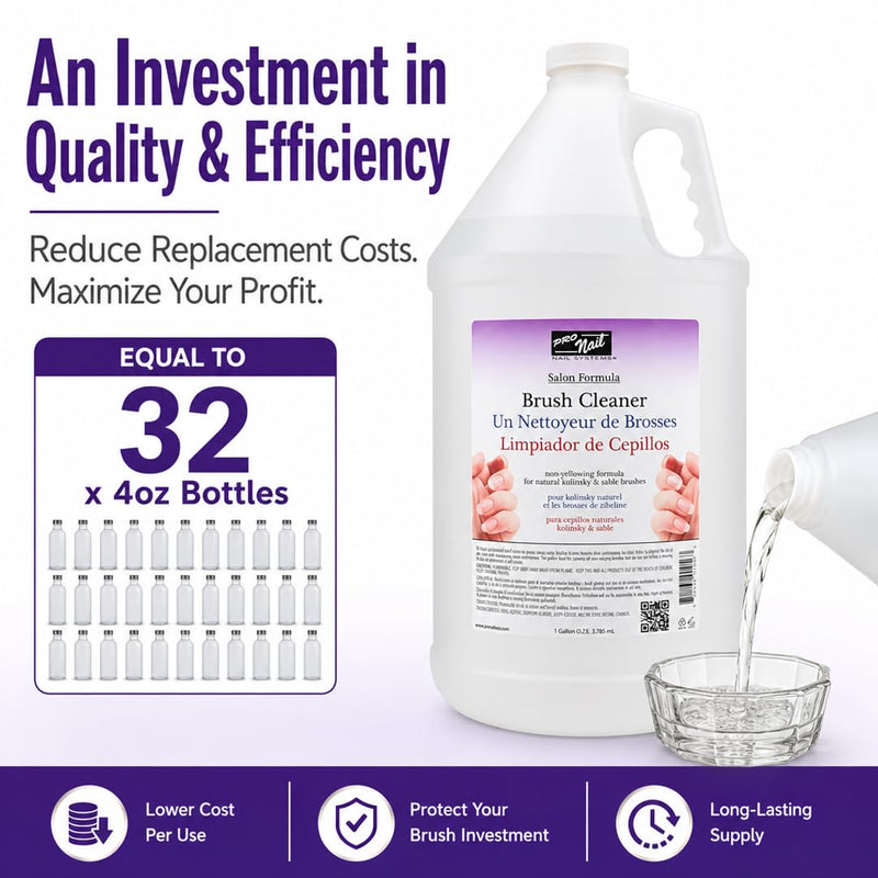ProNail - Nail Brush Cleaner 1 Gallon