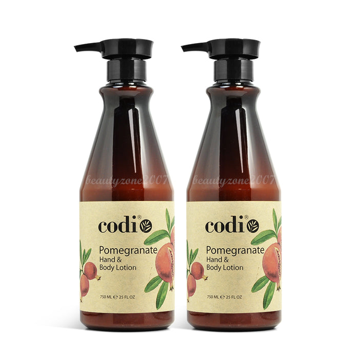 Codi - Hand & Body Lotion - Pomegranate 25 oz (2 Pack)