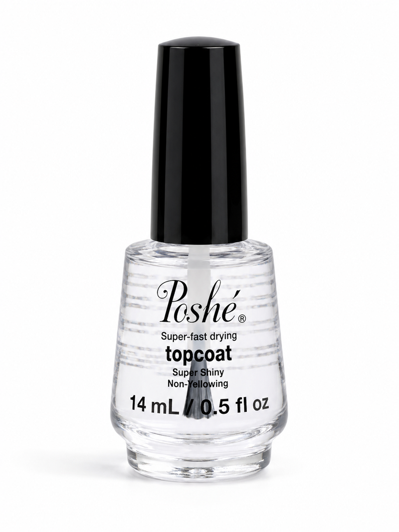 Poshe - Super Fast Drying Top Coat 0.5 fl oz (3 Pack)