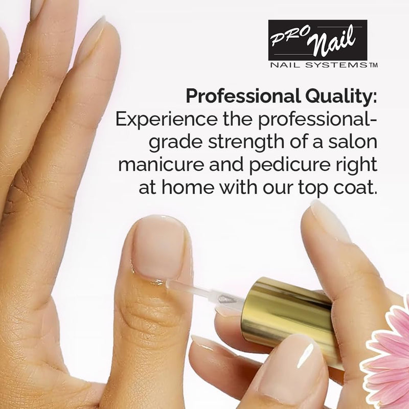 Pro Nail - Capa superior para esmalte de uñas 473 ml