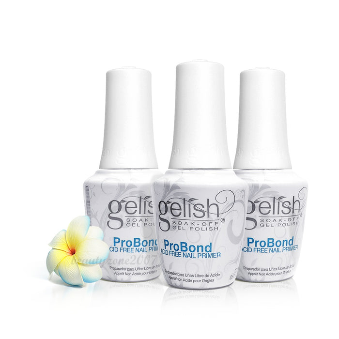 Gelish - Pro Bond Acid Free Nail Primer 0.5oz (3 Pack)