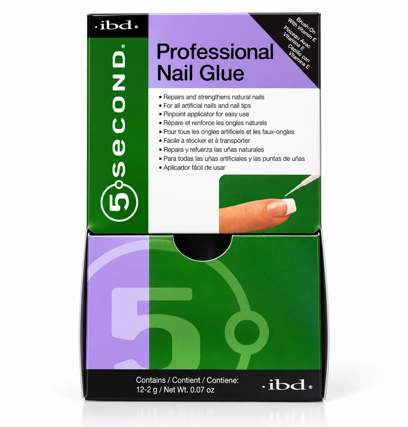 ibd 5-Second Professional Nail Glue (12 Pcs)