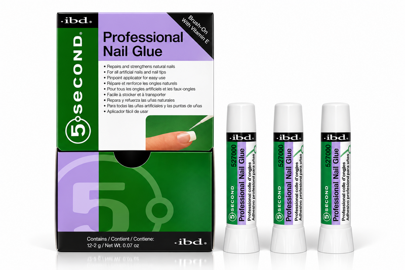 ibd 5-Second Professional Nail Glue (12 Pcs)