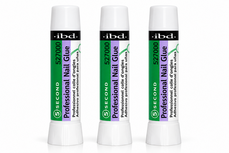 ibd - 5-Second - Professional Nail Glue (3 Pack)