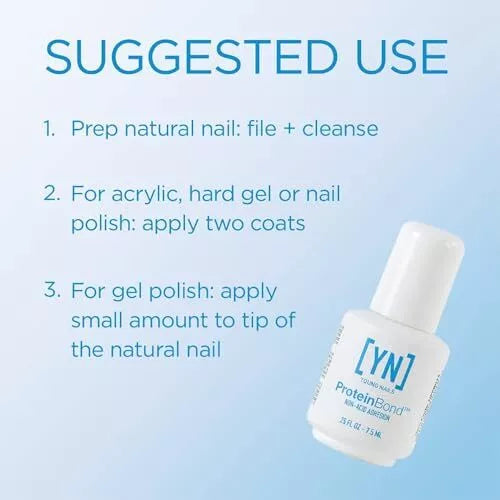 Young Nails Protein Bond - Prebase para uñas no ácida 7 g