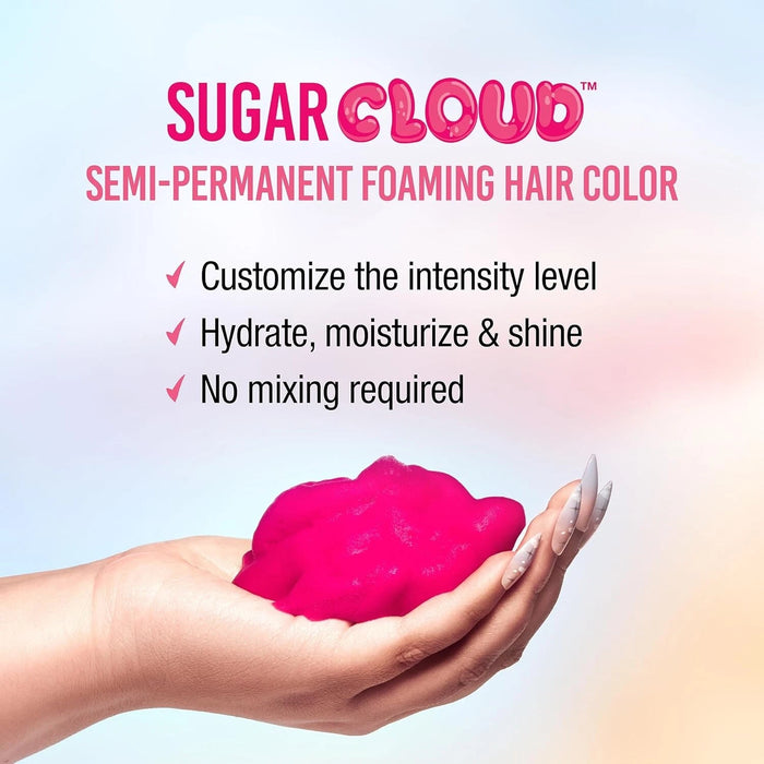 Punky - Sugar Cloud Semi-Permanent Foaming Hair Color - Candyfloss 6 oz