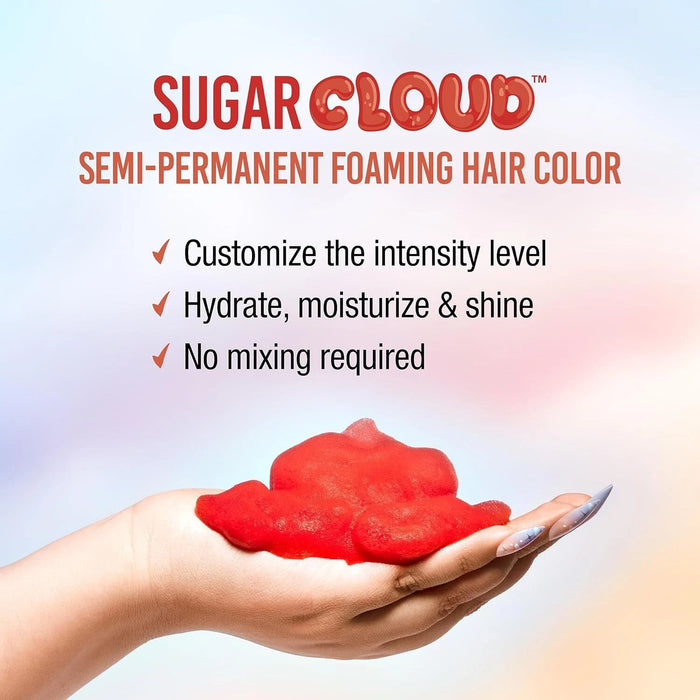 Punky - Sugar Cloud Semi-Permanent Foaming Hair Color - Licorice 6 oz