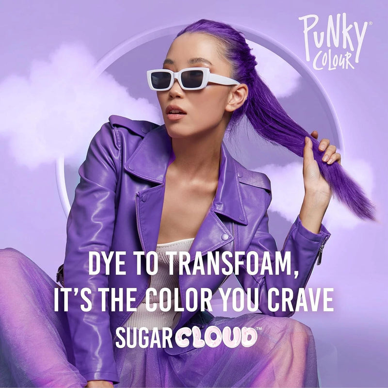 Punky - Sugar Cloud Semi-Permanent Foaming Hair Color - Poprock 6oz