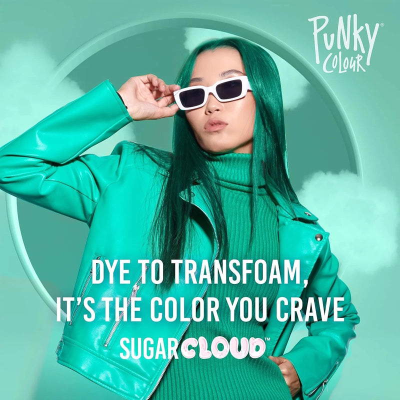 Punky - Sugar Cloud Semi-Permanent Foaming Hair Color - Watermelon Suga 6 oz