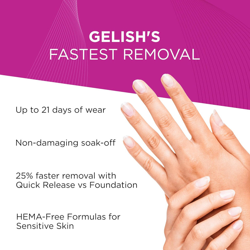 Gelish - Quick Release Gel Base Coat 0.5 oz