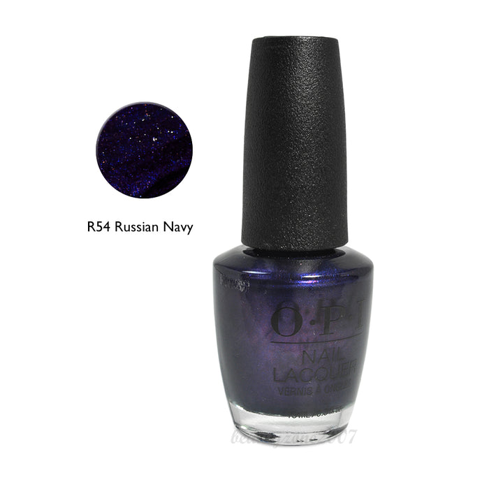 OPI Nail Lacquer R54 Russian Navy 0.5oz