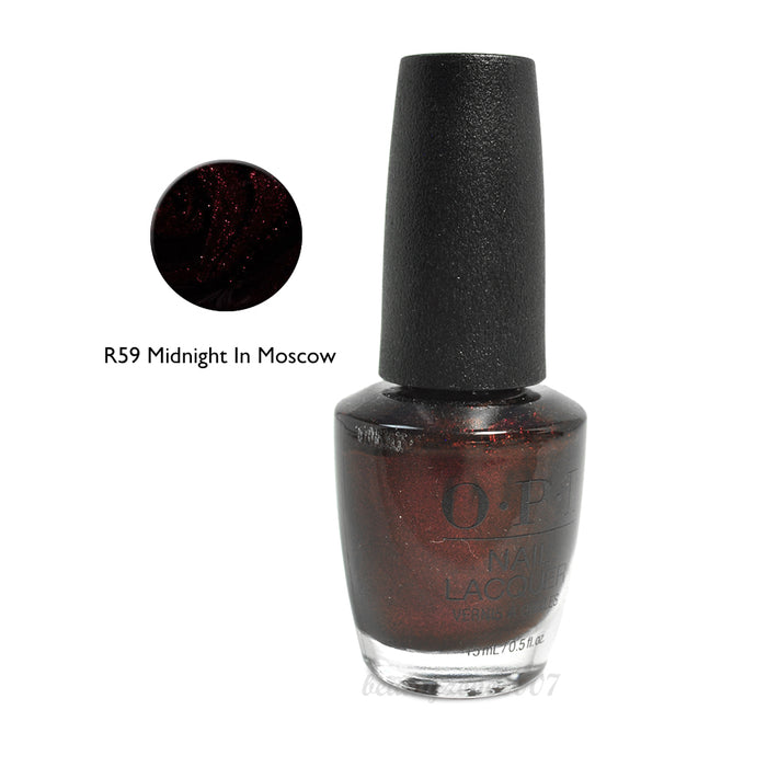 OPI Nail Lacquer R59 Midnight In Moscow