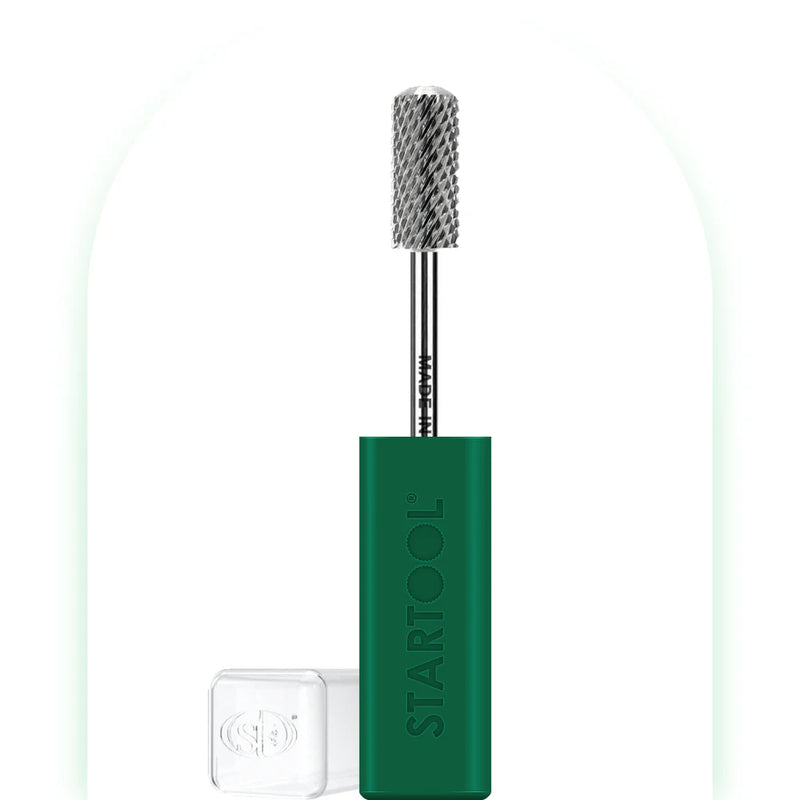 StarTool Nail Drill Bit - Round Top Small Barrel - X Coarse - Silver