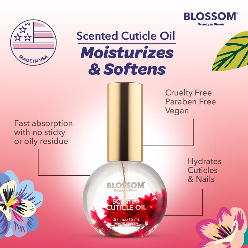 Blossom - Cuticle Oil - Matcha 0.5 oz (2 Pack)