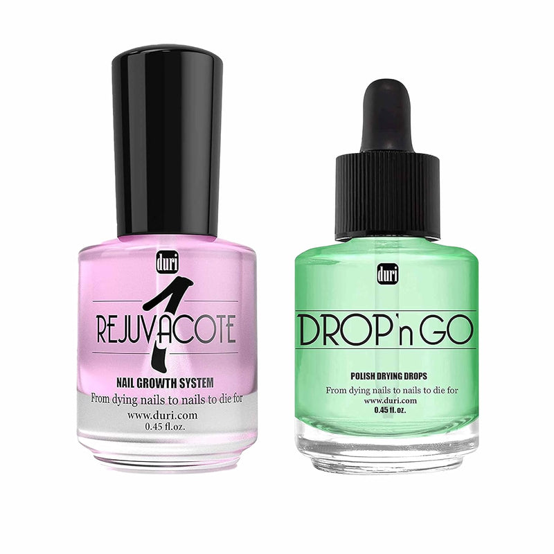 Duri - Rejuvacote 1 Nail Growth + Drop'n Go Nail Polish Drying Drops 0.45 floz