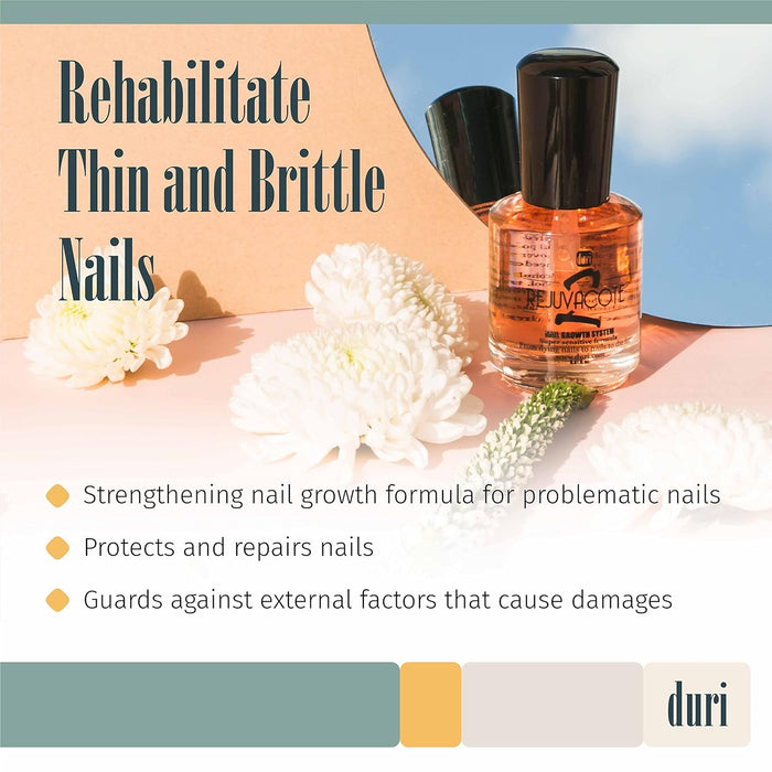 Duri - Rejuvacote 2 Nail Growth System 0.45 oz (3 Pack)