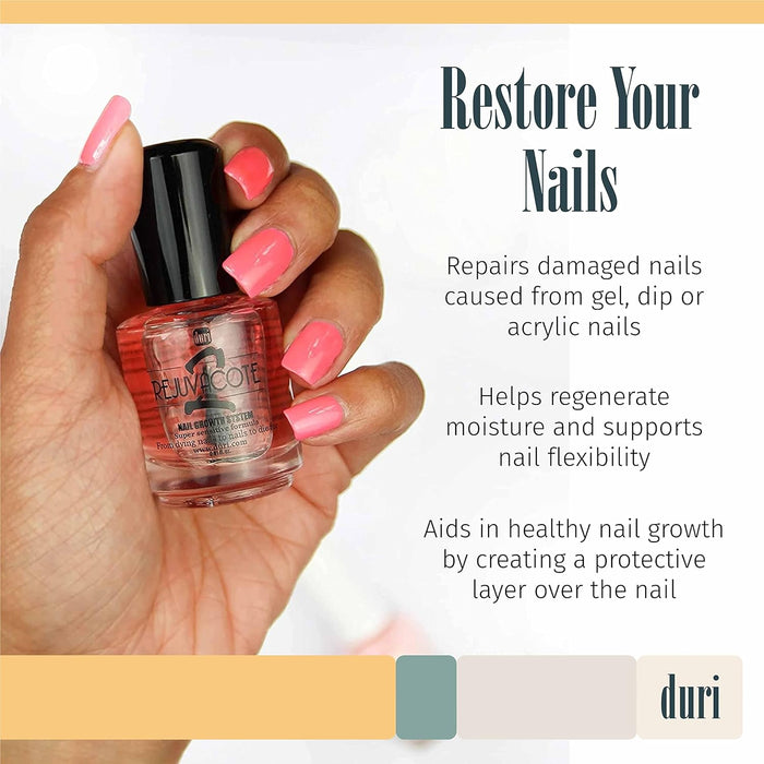 Duri - Rejuvacote 2 Nail Growth System 0.45 oz (3 Pack)
