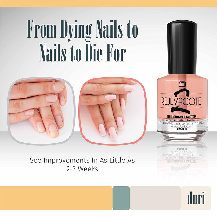 Duri - Rejuvacote 2 Nail Growth System 0.45 oz (3 Pack)